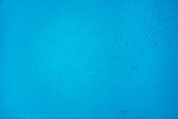 A beautiful Turquoise paint texture on wall, background - Image. Color paint strokes.