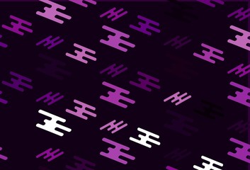 Light Purple vector pattern with narrow lines.