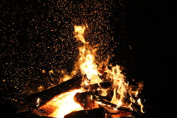 Gemütlicher Abend mit Feuerschale 