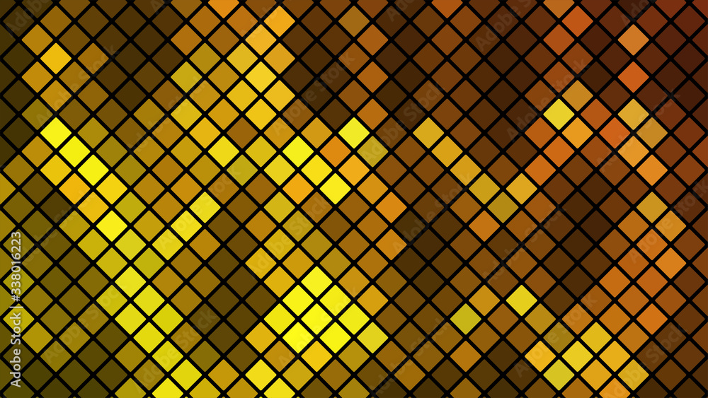Fototapete Abstract background with modern colorful vector mosaic design. Colorful gradient mosaic backdrop. Modern geometric texture. Abstract digital technology design. Beautiful vector pattern.