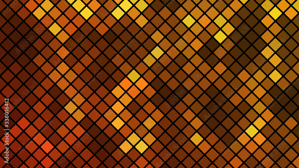 Aufkleber Abstract background with modern colorful vector mosaic design. Colorful gradient mosaic backdrop. Modern geometric texture. Abstract digital technology design. Beautiful vector pattern.