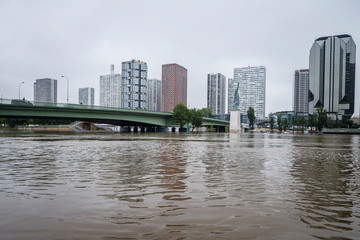 Innondation de la Seine a Paris