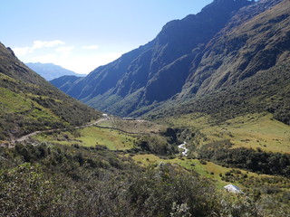 Fototapeta na wymiar Salkantay trek, Andes mountains, Peru