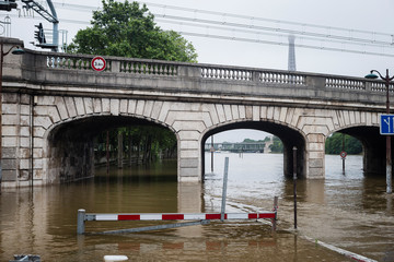 Innondation de la Seine a Paris