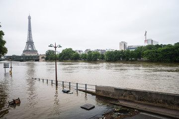 Innondation de la Seine a Paris