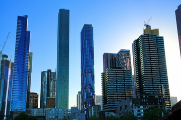 Fototapeta na wymiar The city of Melbourne, Australia