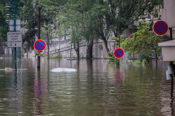 Innondation de la Seine a Paris