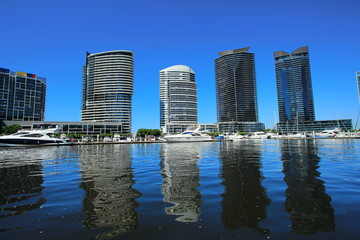 The city of Melbourne, Australia