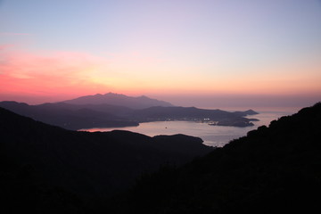 Elba sunset