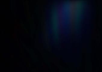 Dark BLUE vector blurred background. Modern geometrical abstract illustration with gradient. The blurred design can be used for your web site.