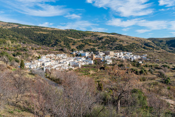 Fototapeta na wymiar Juviles, small town in the Alpujarra (Spain)