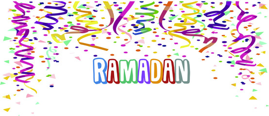 Ramadan Kareem Poster Vector Illustration Concept