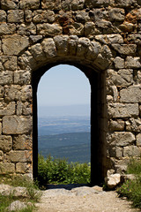 Archway at Montsegur castle