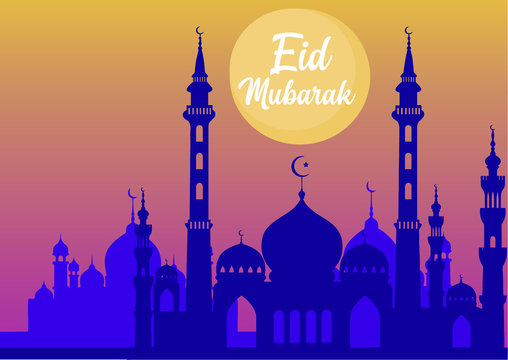 Ramadan Kareem Poster Vector Illustration Concept