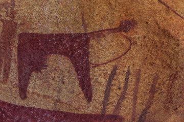 Amazing Inside View Pictures of the Laas Geel cave formations - an earliest known cave paintings in the Horn of Africa, Somaliland