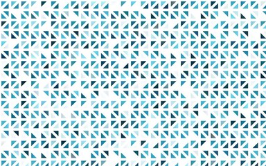 Light BLUE vector template with crystals, triangles. Triangles on abstract background with colorful gradient. Template for wallpapers.