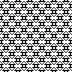 Linked Triangles Seamless Background Pattern Design