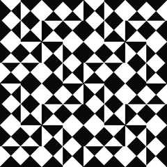 Mixed Geometric Tile Pattern Design
