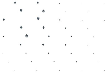 Light BLUE vector layout with elements of cards.