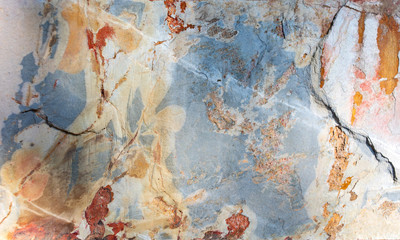 Natural colored stone texture material