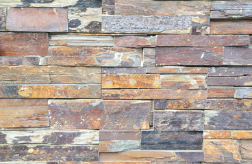 Modern stone brick wall background. Stone texture.