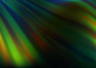 Dark Green, Yellow vector pattern with liquid shapes. Creative geometric illustration in marble style with gradient. A completely new marble design for your business.