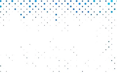 Light BLUE vector cover with spots. Blurred decorative design in abstract style with bubbles. Design for posters, banners.