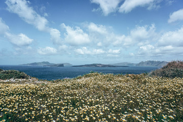 Landscape & nature view in Santorini, Greece