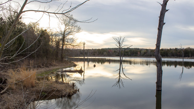 Sunset Ben Geren Park, Fort Smith, AR