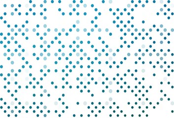 Light BLUE vector background with bubbles.