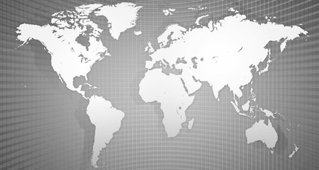 Fototapeta na wymiar World Map in various designs