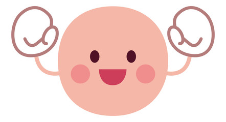 Obraz premium 元気な善玉菌