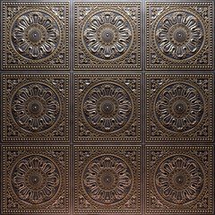 Vintage decorative pattern. 3D rendering.