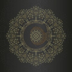 Capital letter of the alphabet as a monogram. You can create stunning foiled, sketched, embossed or engraved projects for yourself, as a personalized gift or to sell to your customers