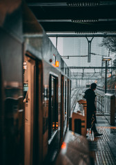 Fototapeta premium subway station in the city