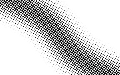 Abstract halftone dots background, halftone dots pattern, modern stylish texture, black and white vector illustration.