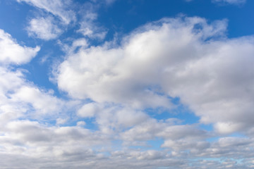 Naklejka na ściany i meble summer clouds