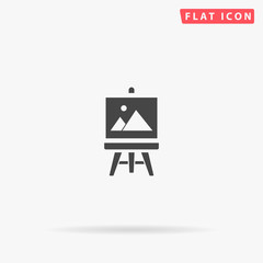 Drawing flat vector icon