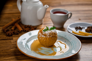 cup of coffee and cake