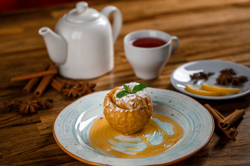 cup of tea and cookies