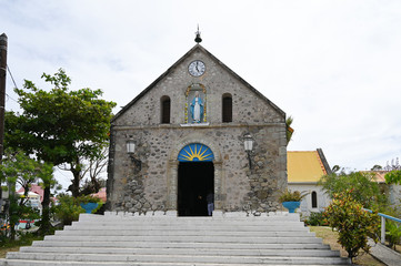 Fototapeta premium église de terre de haut aux Saintes