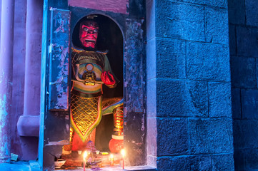 chinese buddhist god shrine fenghuang china