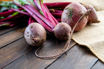 Red beetroots