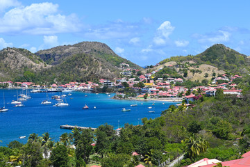 Fototapeta na wymiar La baie des Saintes en Guadeloupe