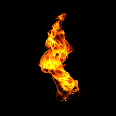 fire abstract background black background