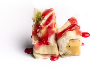 isolated photo of food on a white background