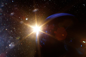 Easy to add lens flare effects for overlay designs or screen blending mode to make high-quality...