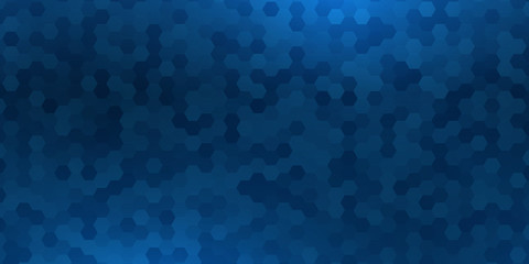 Modern blue white abstract hexagon honeycomb white background. light and shadow. Vector illustration design for presentation, banner, cover, web, flyer, card, poster, wallpaper, texture, slide, magz
