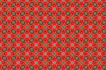 geometric seamless pattern. textile red background