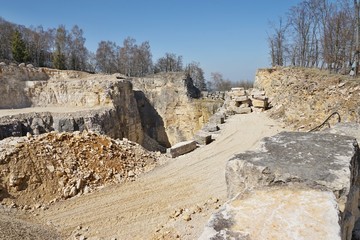 Treuchtlingen - Marmorsteinbruch aufgelassen 